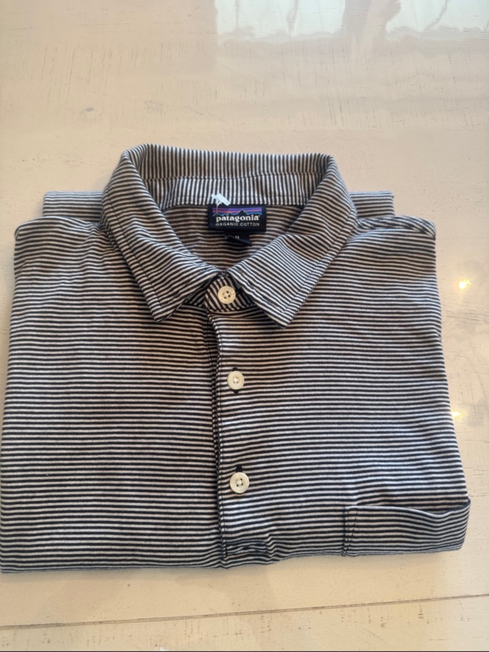 Patagonia Organic Cotton
Lightweight Polo size M